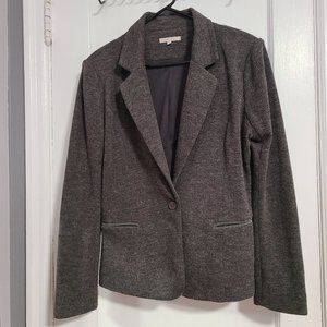 41 Hawthorn Charcoal Blazer w/ Elbow Pads - L